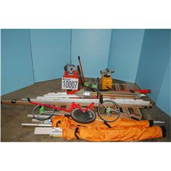 Misc. survey rods, tripods, Auto level, dig. Level,measuring wheels, LOCATION AND CONTACT INFORMATIO