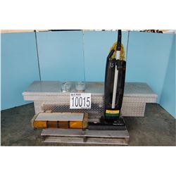 Misc. tool box, emergency lights, vacuum, LOCATION AND CONTACT INFORMATION: AREA 1 Danny White, EMS 