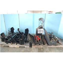 Misc. brackets, battery charger, Porto power, impact wrench, LOCATION AND CONTACT INFORMATION: AREA 