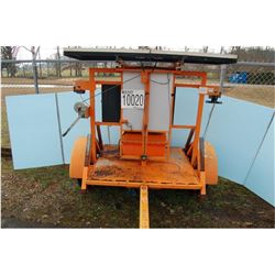 Radar Trailer, LOCATION AND CONTACT INFORMATION: AREA 1 Danny White, EMS 256.582.2254 23445 U.S. Hig