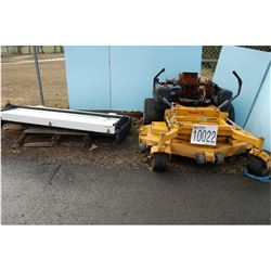 Lawn mower, early warner, LOCATION AND CONTACT INFORMATION: AREA 1 Danny White, EMS 256.582.2254 234