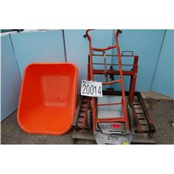 Wheel scale, dolly, drum handler, wheelbarrow, LOCATION AND CONTACT INFORMATION: AREA 2 Craig Jackso