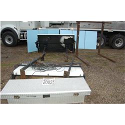 Misc. tool boxes, message board/early warners, forks, LOCATION AND CONTACT INFORMATION: AREA 2 Craig