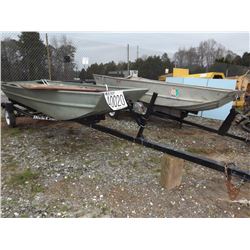 Misc. aluminum boats w/ trailers, LOCATION AND CONTACT INFORMATION: AREA 4 Alexander City Tim Willia