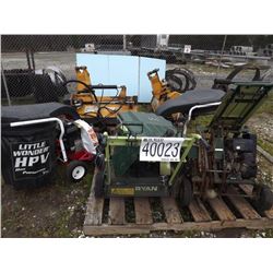 Misc. flail mower, outdoor vacuum, soil aerator ,LOCATION AND CONTACT INFORMATION: AREA 4 Alexander 