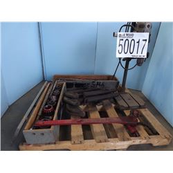 Drill press, pipe clamps, LOCATION AND CONTACT INFORMATION: AREA 5 Tuscaloosa Mr. Kevin Long, EMS 20