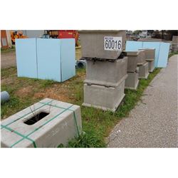 Precast cabinet base, LOCATION AND CONTACT INFORMATION: AREA 6 Montgomery Tony Easterling,EMS 334.83