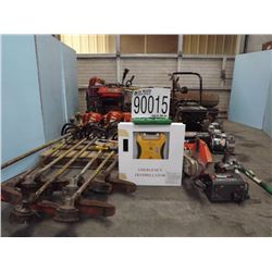 Misc. pumps/meters, grass trimmers, chain saws, pressure washer, etc., LOCATION AND CONTACT INFORMAT