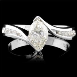 14K Gold 0.96ctw Diamond Ring