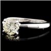 Image 2 : 14K Gold 0.81ctw Diamond Ring