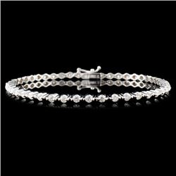 18K Gold 2.00ctw Diamond Bracelet