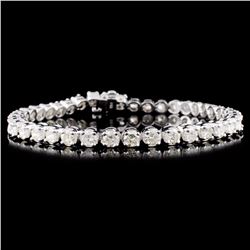 14K Gold 7.00ctw Diamond Bracelet