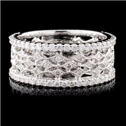 18K White Gold 0.95ct Diamond Ring