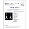 Image 3 : 14K WG 1.13ctw Fancy Color Diamond Earrings