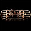 Image 3 : 18K Rose Gold 11.24ct Ruby & 3.42ct Diamond Bangle
