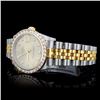 Image 3 : Rolex YG/SS DateJust 1.05ct Diamond Mid-Size Watch