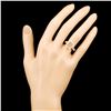 Image 4 : 14K Gold 0.98ctw Fancy Color Diamond Ring