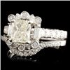 Image 2 : 18K Gold 1.73ctw Diamond Ring