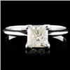 Image 1 : 14K Gold 1.01ct Solitaire Diamond Ring