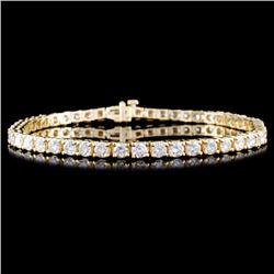 14K Gold 5.16ctw Diamond Bracelet