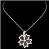 Image 2 : 14K Gold 1.01ctw Fancy Color Diamond Pendant