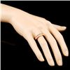 Image 3 : 14K Gold 0.81ctw Fancy Color Diamond Ring