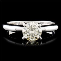 14K Gold 0.81ctw Diamond Ring