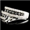 Image 2 : 14K Gold 1.19ctw Fancy Color Diamond Ring