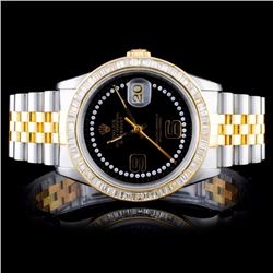 Rolex DateJust 3.50ct Diamond Wristwatch