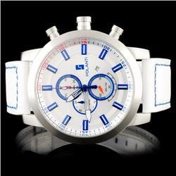 Polanti SS White Rogue Wristwatch