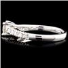 Image 3 : 14K Gold 0.78ctw Diamond Ring