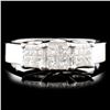 Image 1 : 18K Gold 0.50ctw Diamond Ring