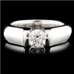 18K Gold 0.55ct Diamond Ring