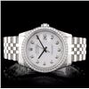 Image 1 : Rolex SS DateJust 1.00ct Diamond Men's Watch