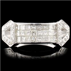 18K Gold 1.20ctw Diamond Ring