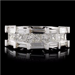 18K White Gold 1.20ctw Diamond Ring