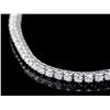 Image 2 : ^18k White Gold 4.50ct Diamond Bracelet