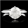 Image 1 : 14K Gold 1.69ct Diamond Ring
