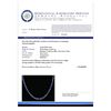 Image 3 : `14k Gold 29ct Sapphire 1.10ct Diamond Necklace