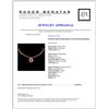 Image 3 : 14K Rose Gold 40.16ctw Ruby & 2.33ct Diamond Neckl