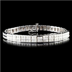 14K Gold 5.00ctw Diamond Bracelet