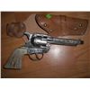 Image 1 : VINTAGE *CHEYENNE* TOY CAPGUN STAMPED *CHEYENNE-MADE IN USA*!! HEAVY DUTY IN GREAT CONDITION COMPLET