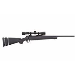 MOSSBERG PATRIOT Youth Bolt 243 Win 20  4+1 3-9x40 Scope Syn Blk Stk Blued .015813278409