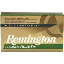 10 BOXES REMINGTON PRA223RB Premier 223 Rem/5.56 Nato AccuTip 50 GR (200 ROUNDS) .047700366401