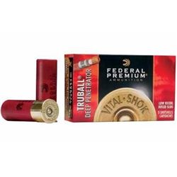 20 BOXES Federal PB12DPRS Premium Vital-Shok 12ga Rifled Slug 2.75" 1 oz (100 ROUNDS) .029465027360