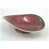Image 1 : A Carltonware "Rouge Royal" pedestal dish of undulating shape, 7ins. long...