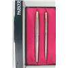 Image 1 : A Parker 65 Flighter fountain pen/ball pen, (boxed) (2)...