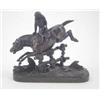 Image 1 : Paul Joseph Gayrard, French 1807-1855, A bronze monkey racing group, of a monkey jockey taking a...