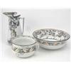 Image 1 : A Royal Doulton jug, basin and chamberpot, printed in Art Nouveau style with The Six Swans from G...