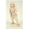 Image 1 : A Japanese ivory okimono carved as a Samurai, signed 7ins...